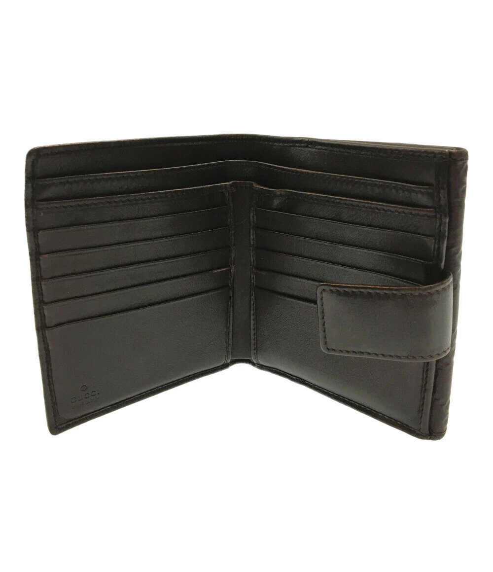 Gucci Rion Bi Wallet Shima fold Motif
